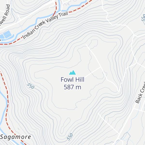 Map of Fowl Hill