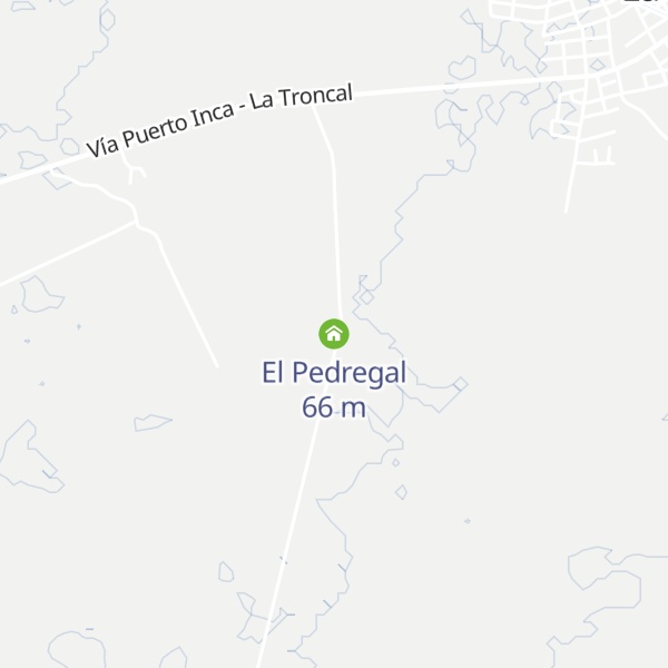 Map of El Pedregal