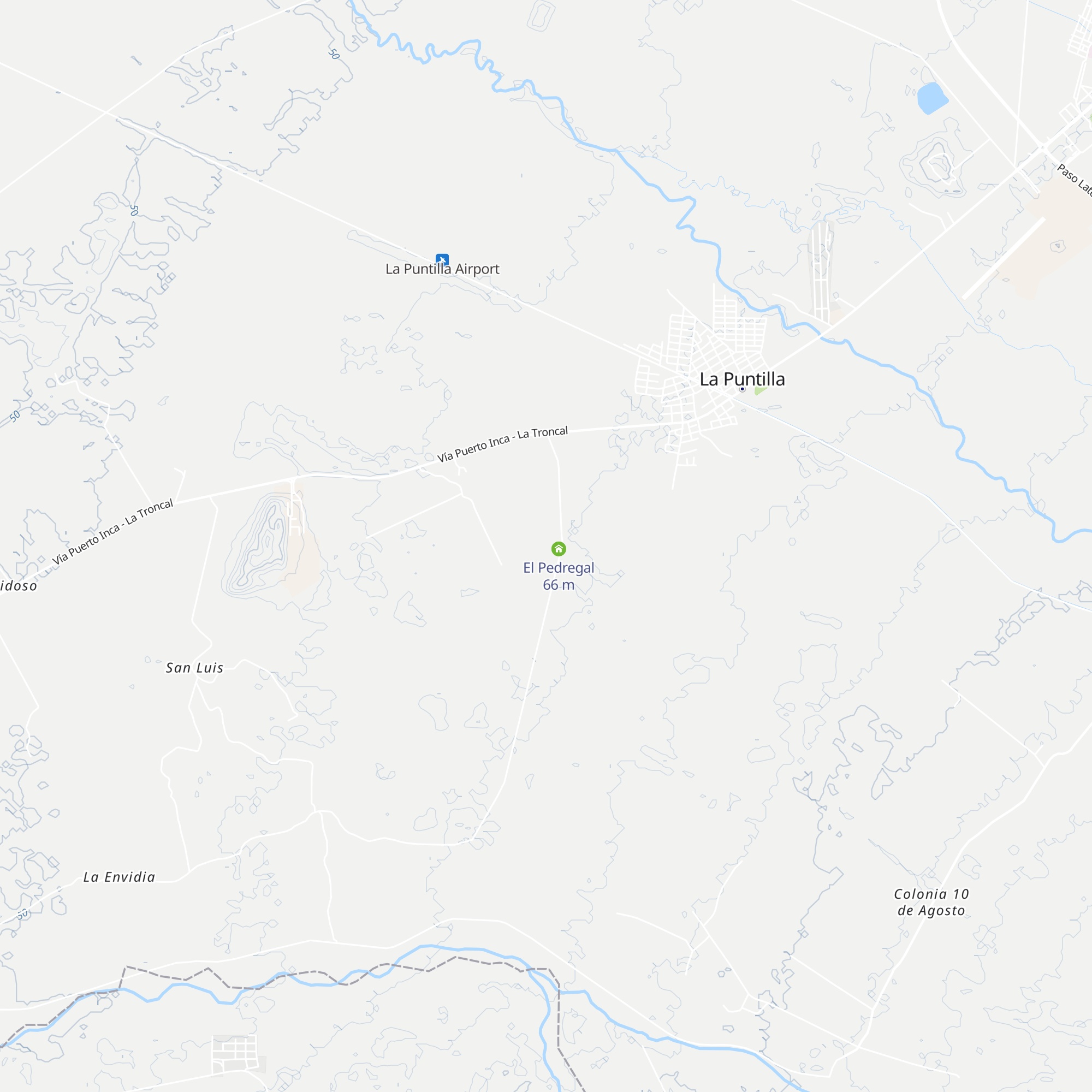 Complejo el Pedregal map