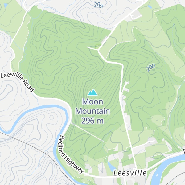 Map of Moon Mountain