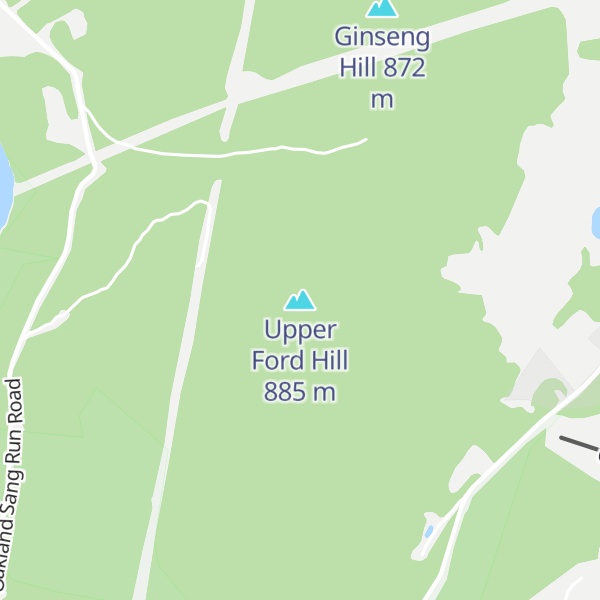 Map of Upper Ford Hill