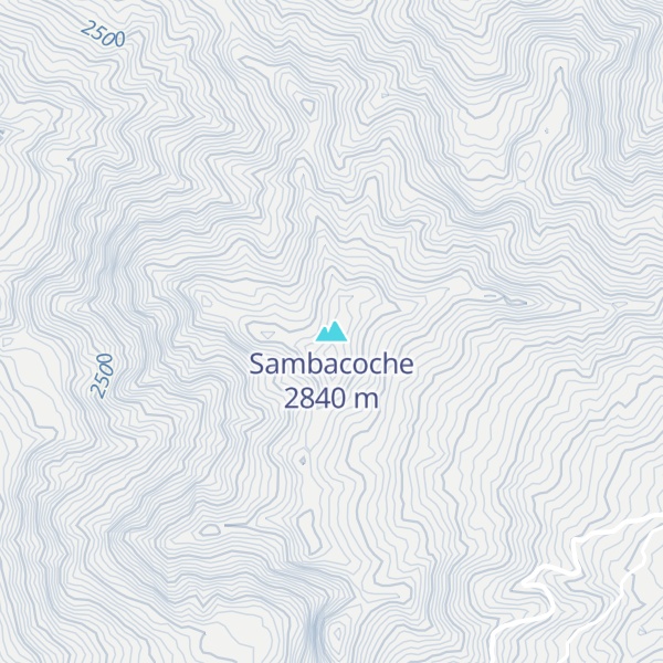 Map of Sambacoche