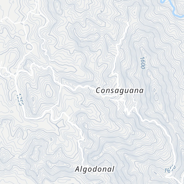 Map of Cerro Guachingue