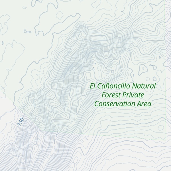Map of Cerro Cañoncillo