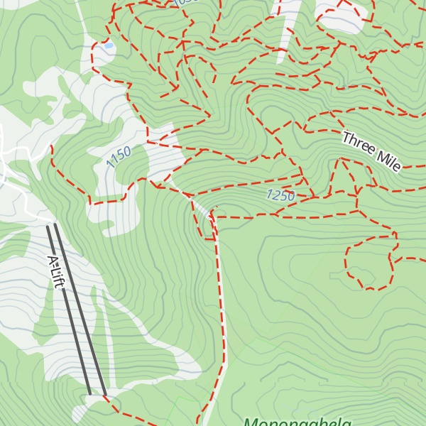 Map of Bald Knob