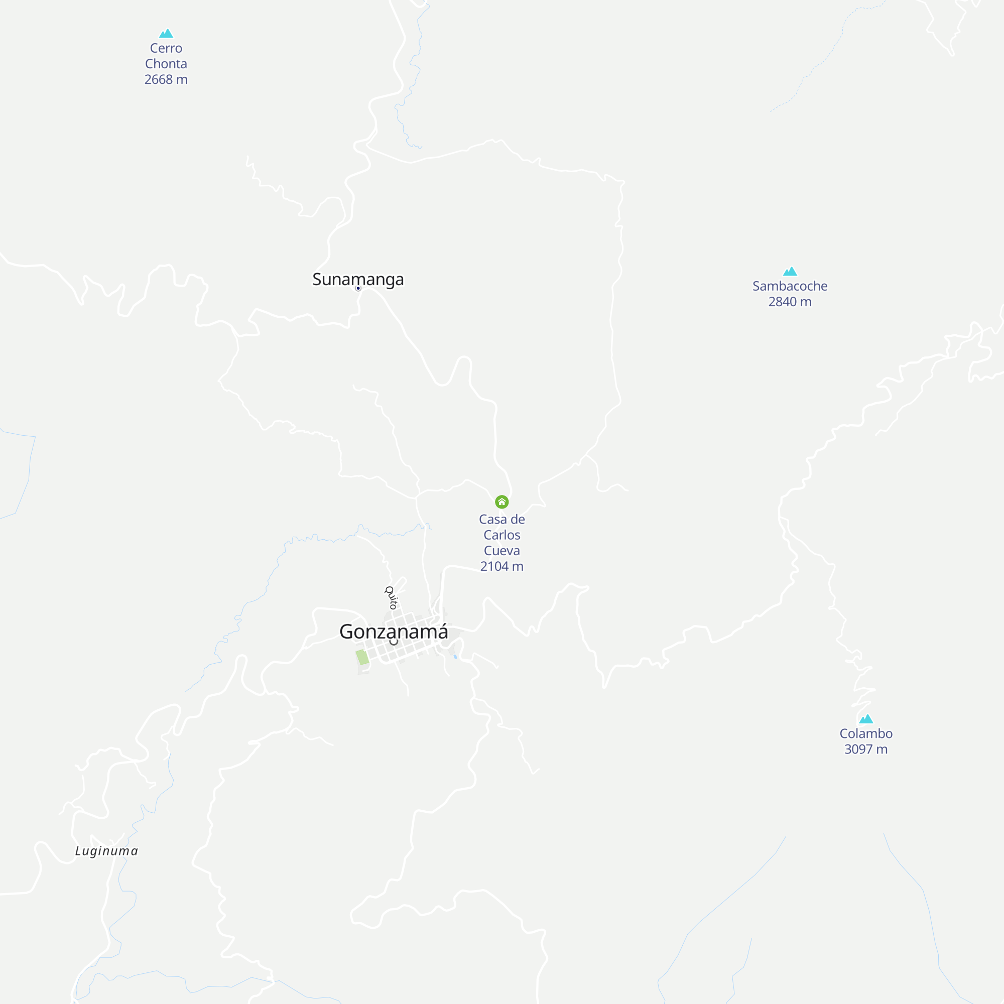 Casa de Carlos Cueva map