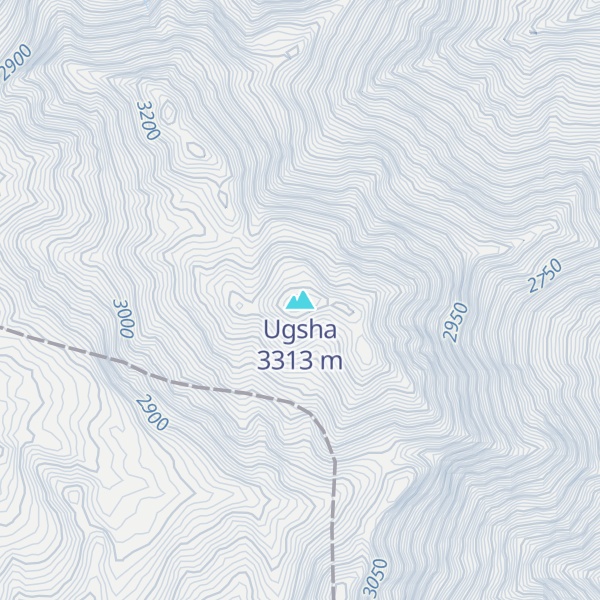 Map of Ugsha
