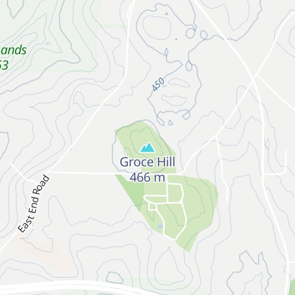 Map of Groce Hill