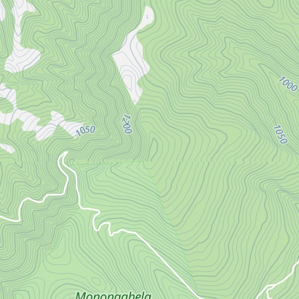 Map of Pike Knob