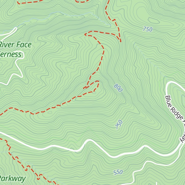 Map of Highcock Knob
