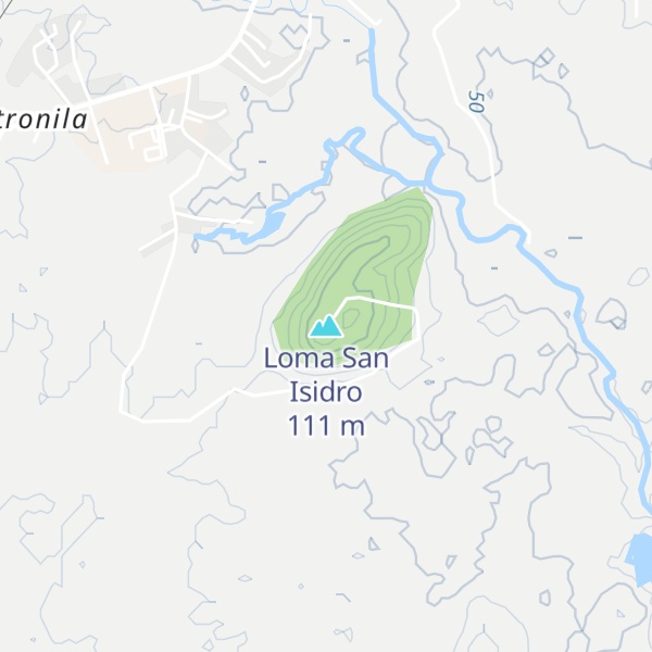 Map of Loma San Isidro