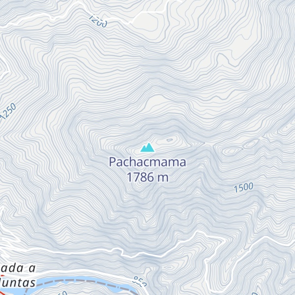 Map of Pachacmama