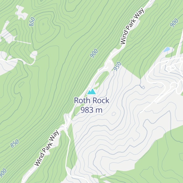 Map of Roth Rock