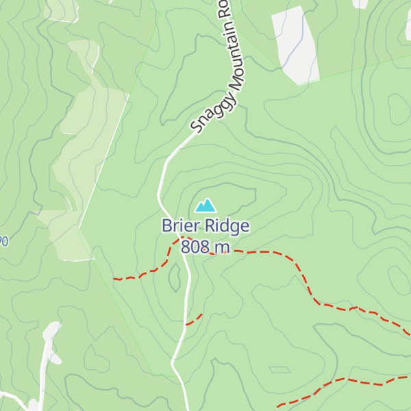 Map of Brier Ridge