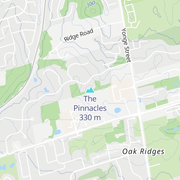 Map of The Pinnacles