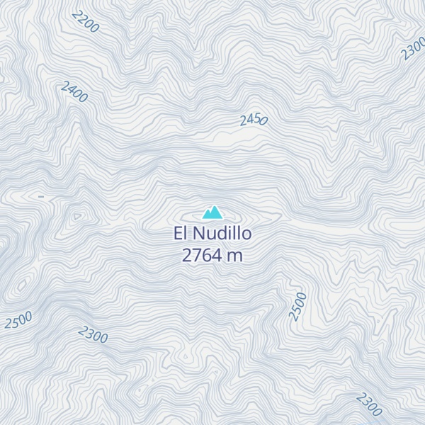 Map of El Nudillo