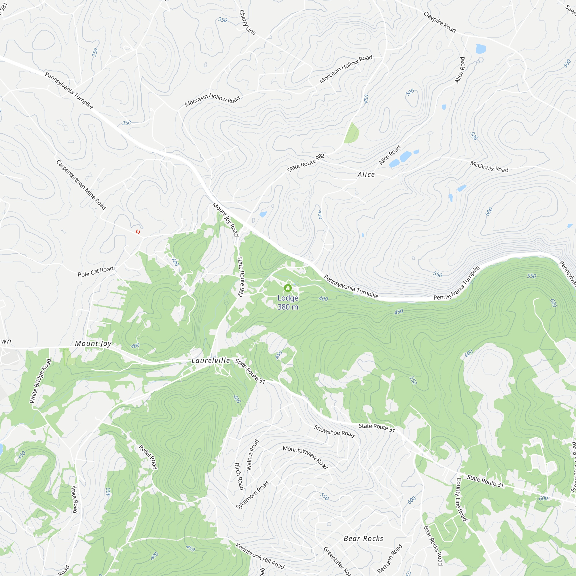 Lodge map