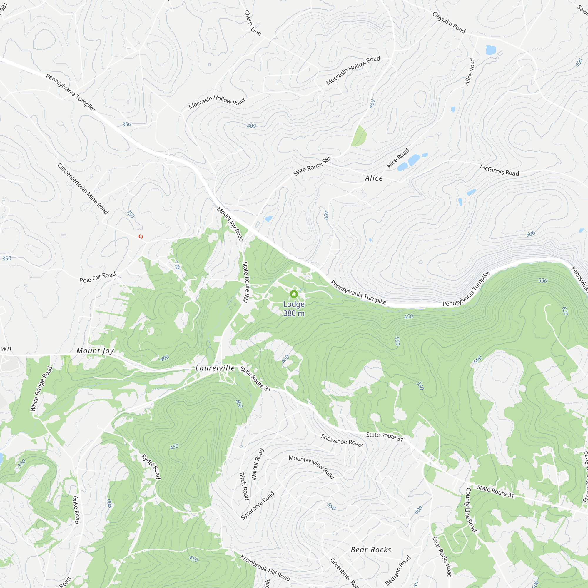 Lodge map