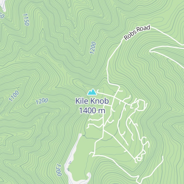 Map of Kile Knob