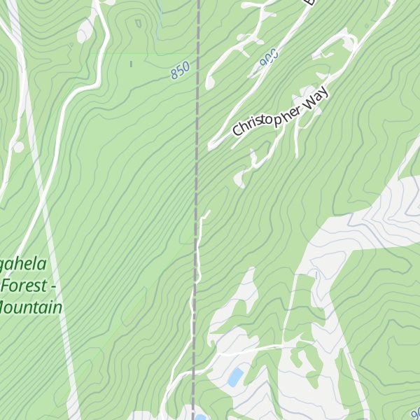 Map of Hoye-Crest
