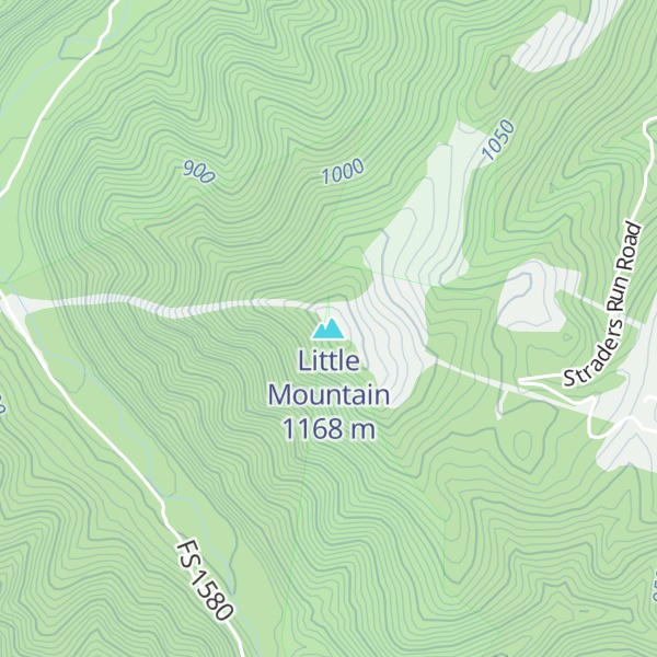 Map of Little Mountain