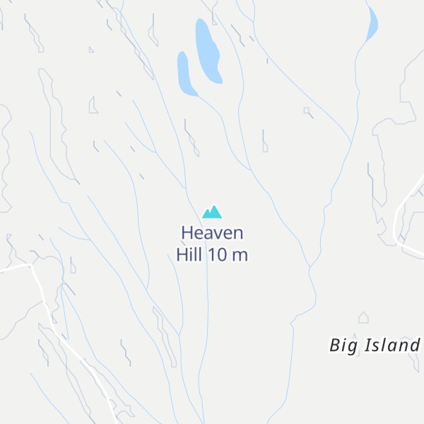 Map of Heaven Hill