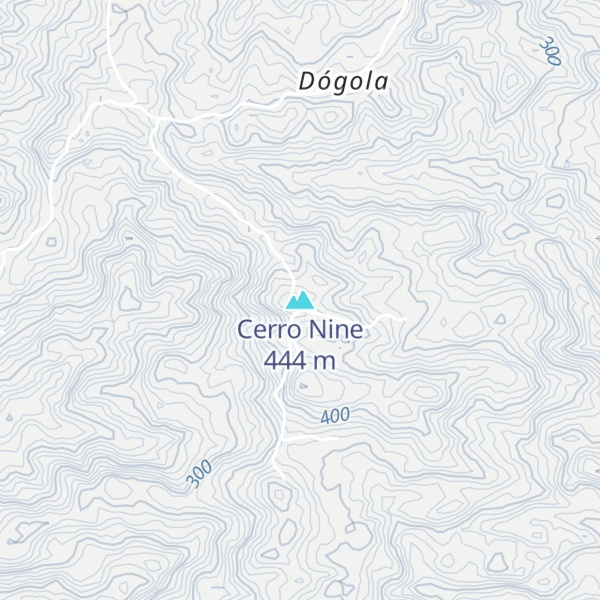 Map of Cerro Nine