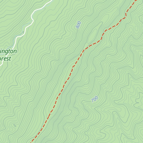 Map of Sideling Hill