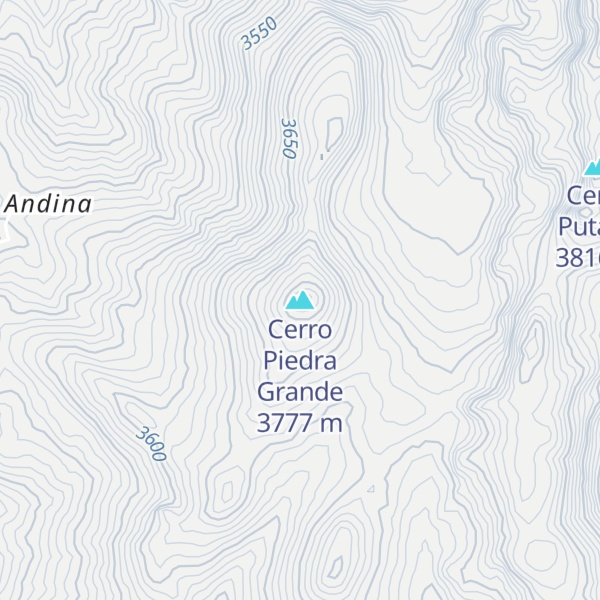 Map of Cerro Piedra Grande