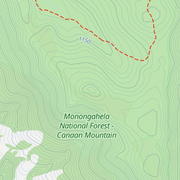 Map of Pointy Knob