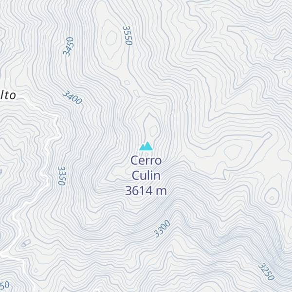 Map of Cerro Culin