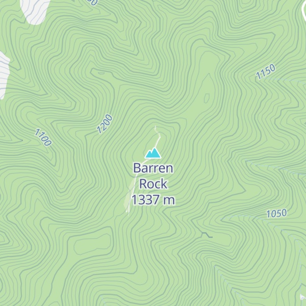 Map of Barren Rock