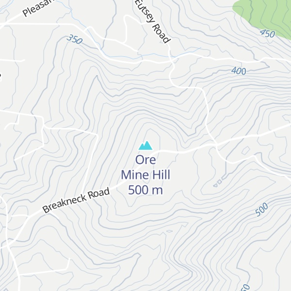 Map of Ore Mine Hill