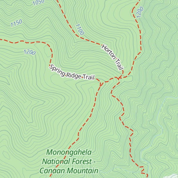 Map of Spring Ridge