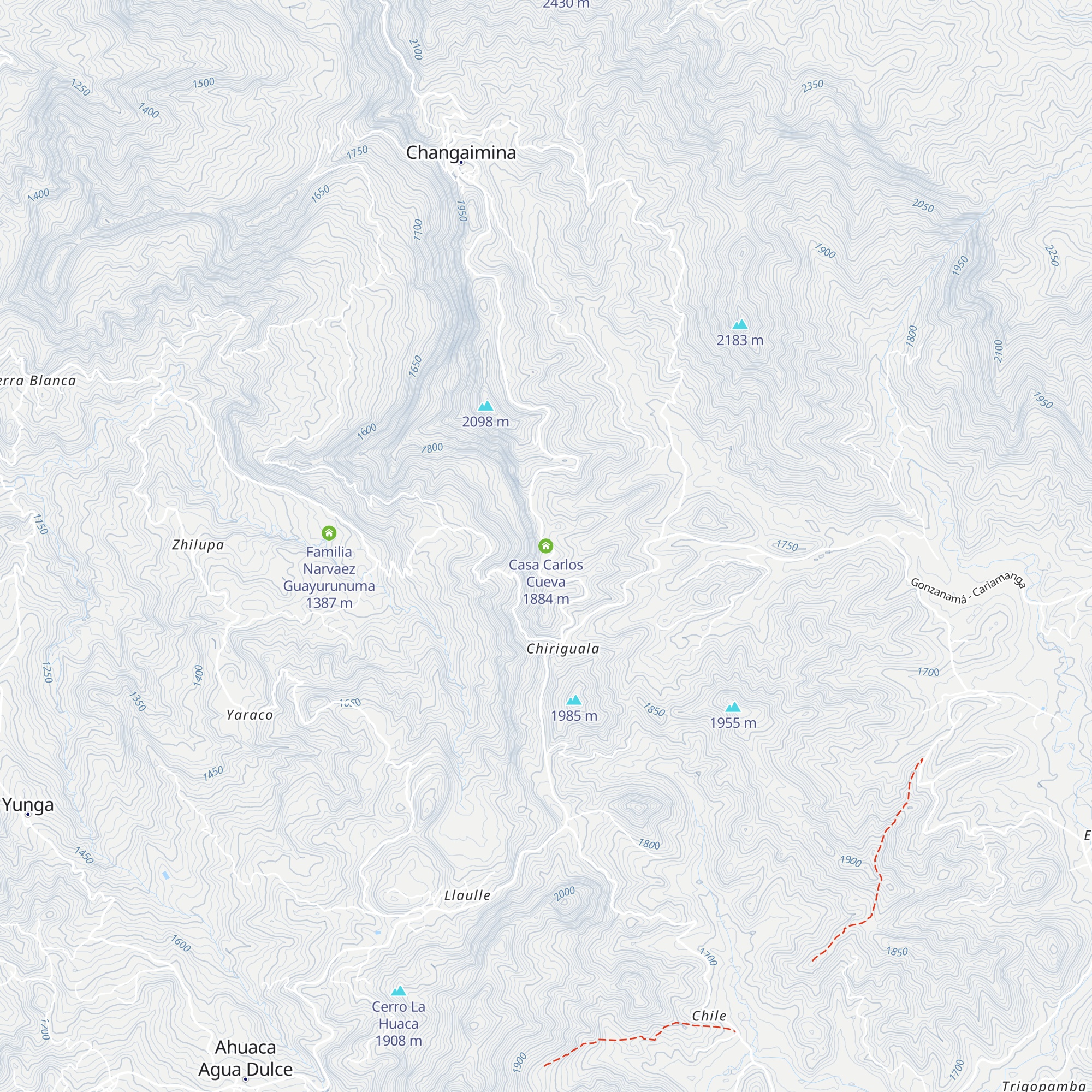Casa Carlos Cueva map