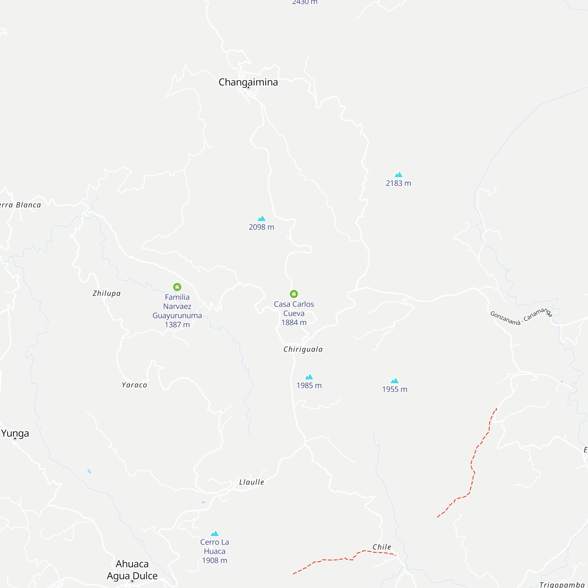 Casa Carlos Cueva map