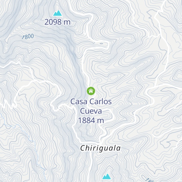 Map of Casa Carlos Cueva