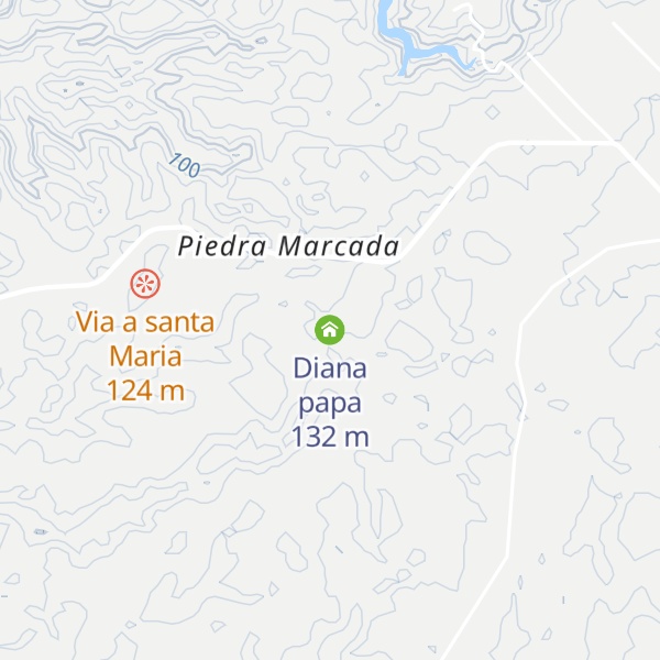 Map of Diana papa