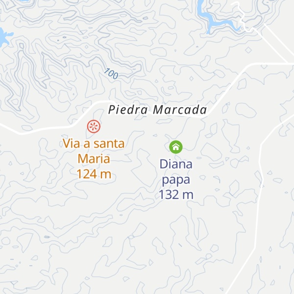 Map of Familia de Diana M.