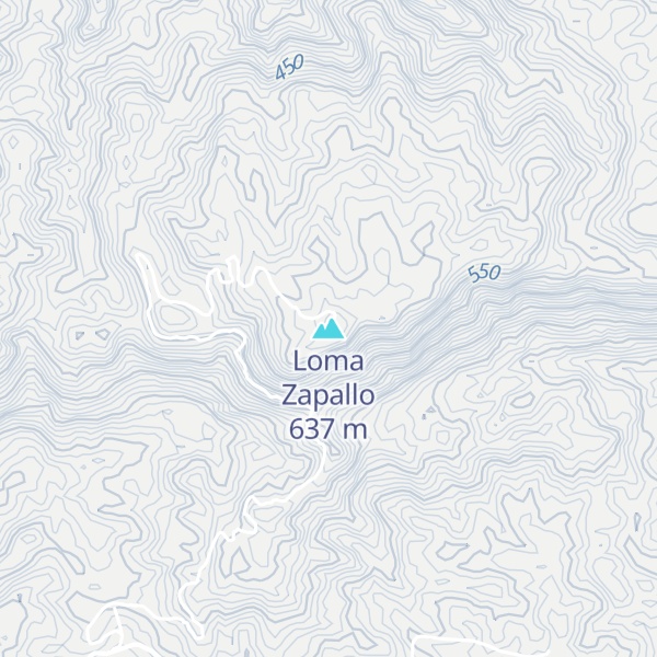 Map of Loma Zapallo