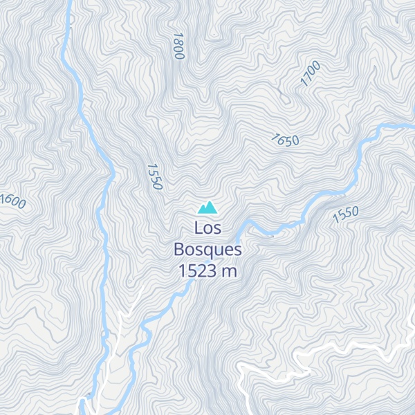 Map of Los Bosques