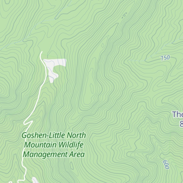 Map of Dale Mountain