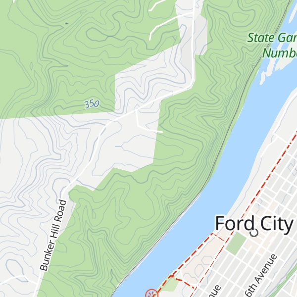 Map of Ford Hill