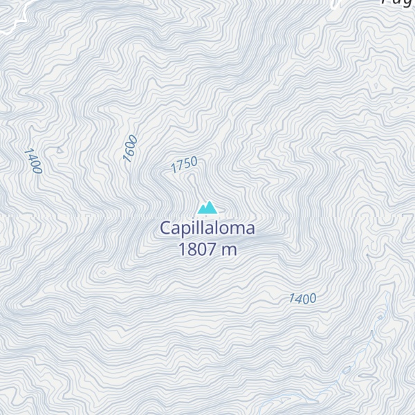 Map of Capillaloma
