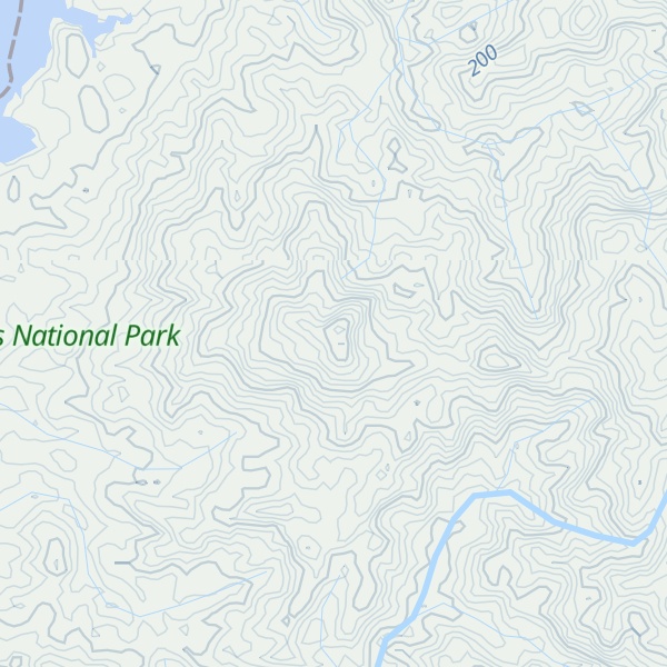 Map of Cerro La Bandera