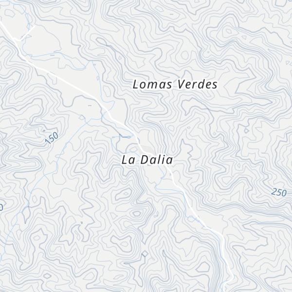 Map of Dalias