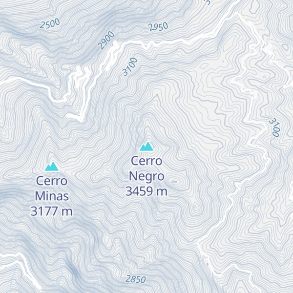 Map of Cerro Negro