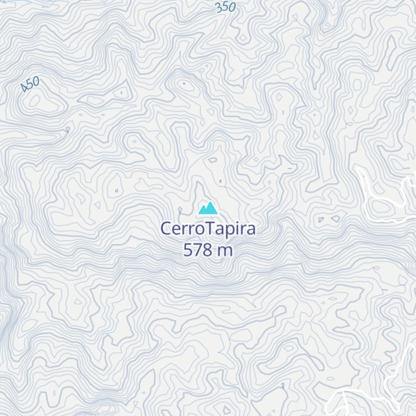 Map of CerroTapira