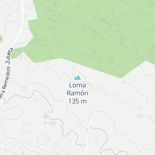Map of Loma Ramón