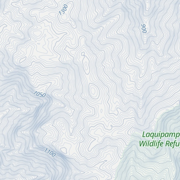 Map of Cerro Carpintero